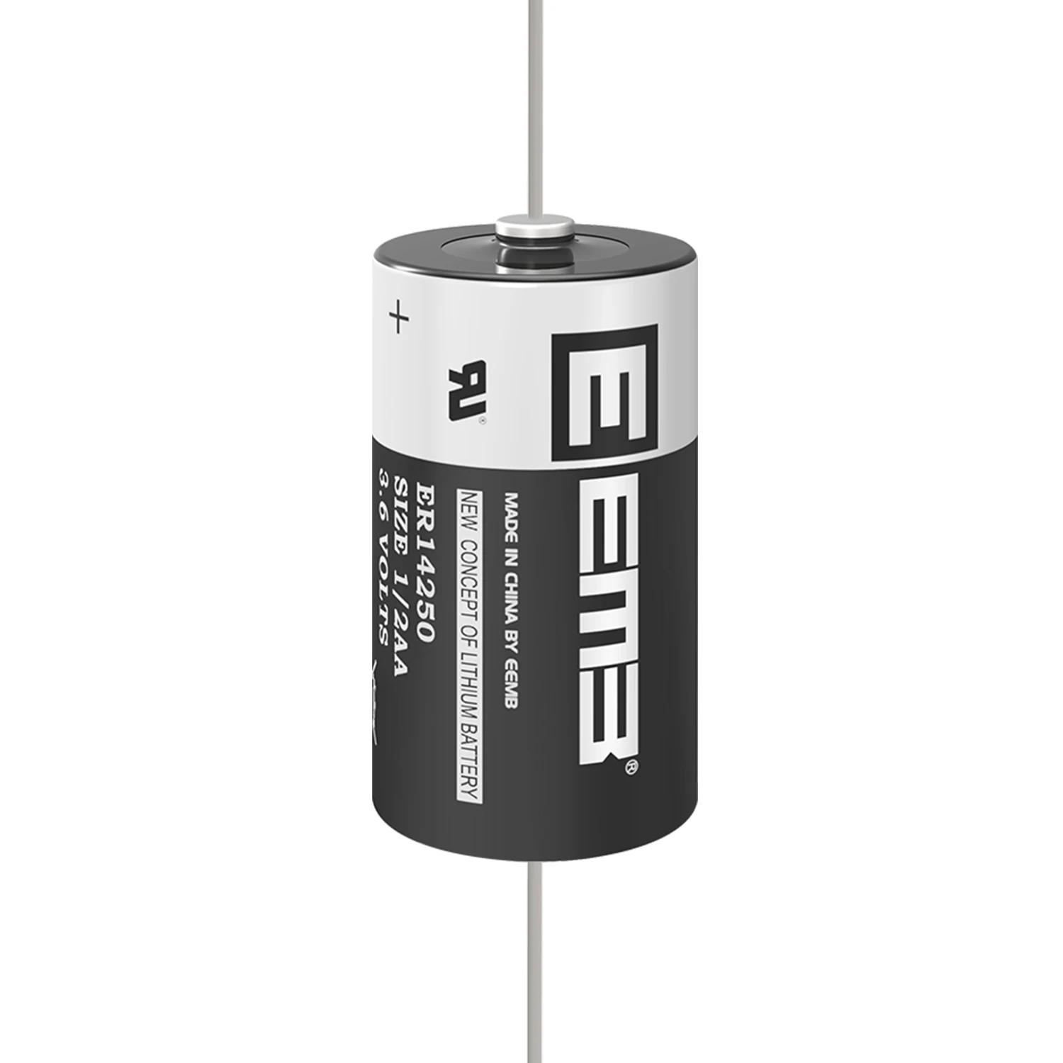 EEMB ER14250-AX 3,6 V 1/2 AA bateria z AX Pin bateria litowa 14250 1200 mAh baterie do licznika wody/gazu alarm czujnik okna