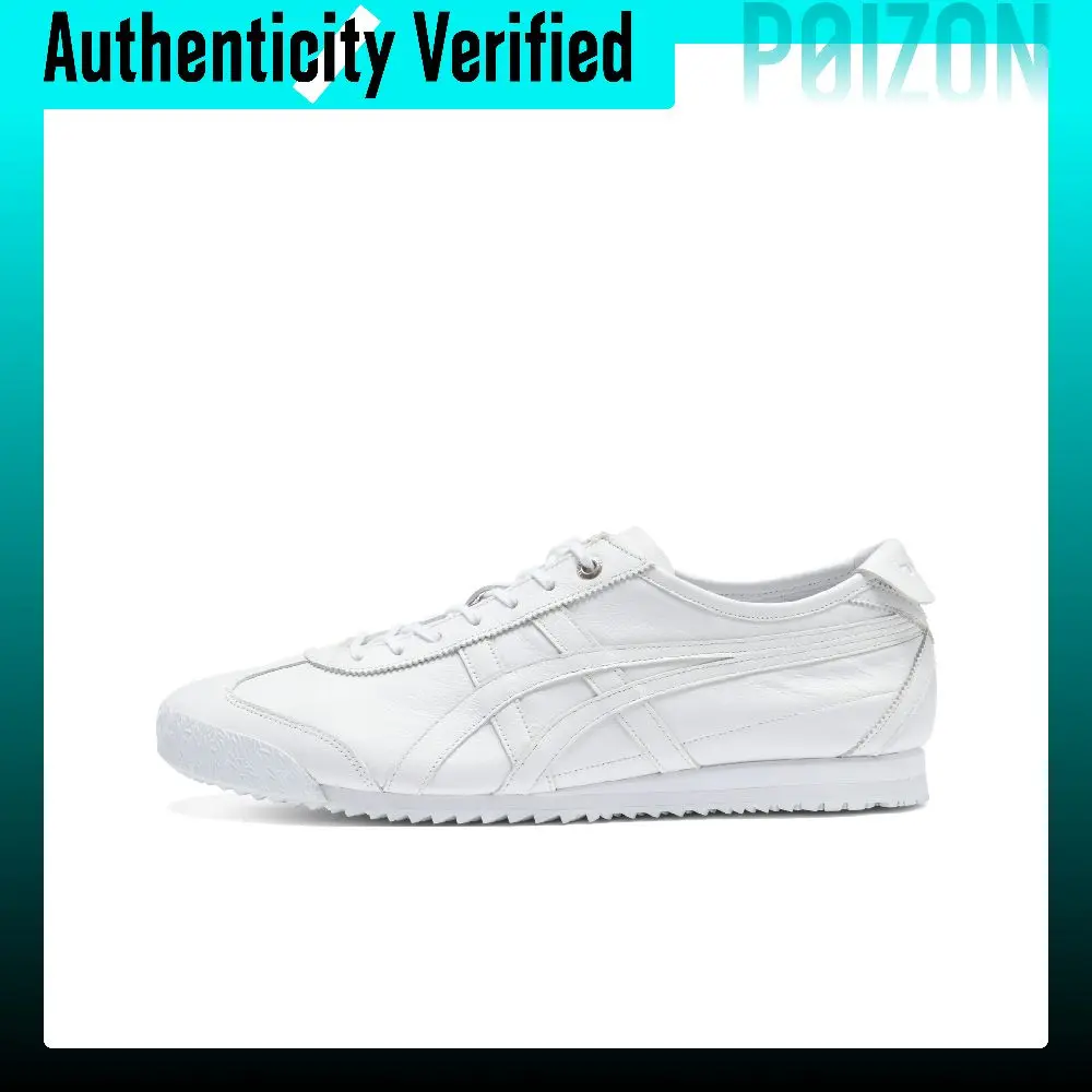 Onitsuka Tiger MEXICO 66 SD Comfortable Cushioning Lightweight Low top Casual Shoes Unisex White 1183A872-117