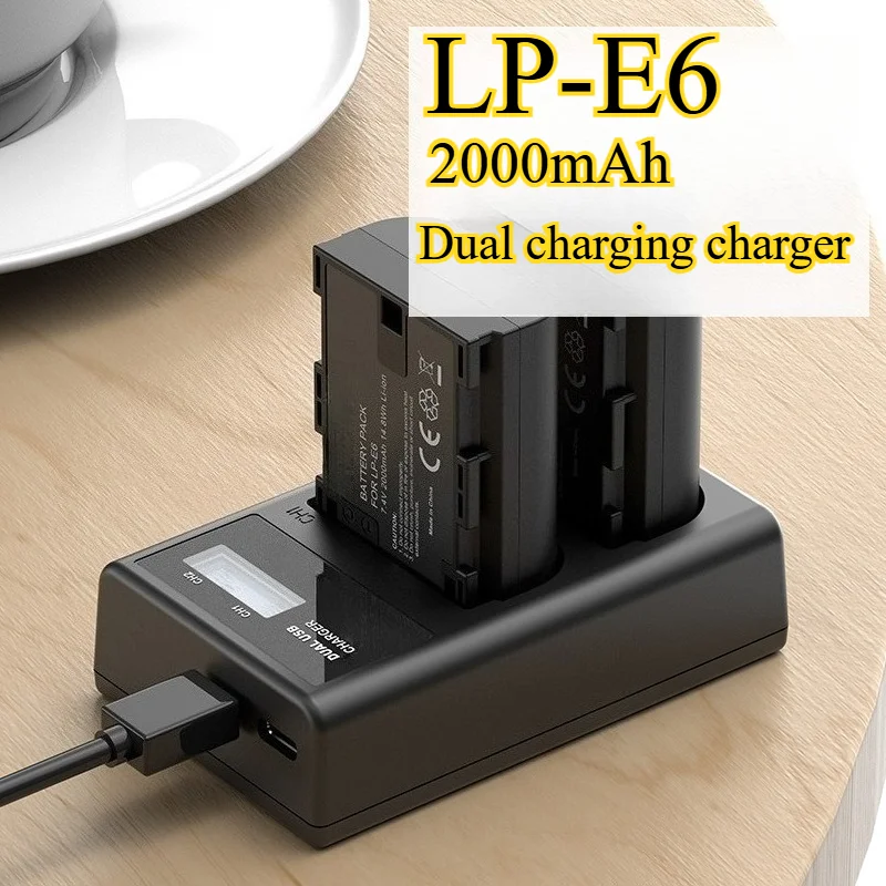 2000Mah LP-E6 Batte… - image