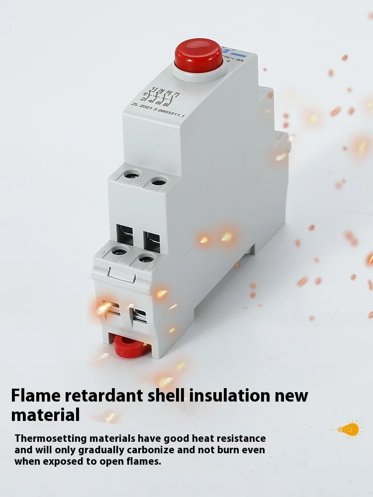 Rail-type Button Switch Indicator Light Self-reset 24v230v Self-locking Button C45 Rail Button Light