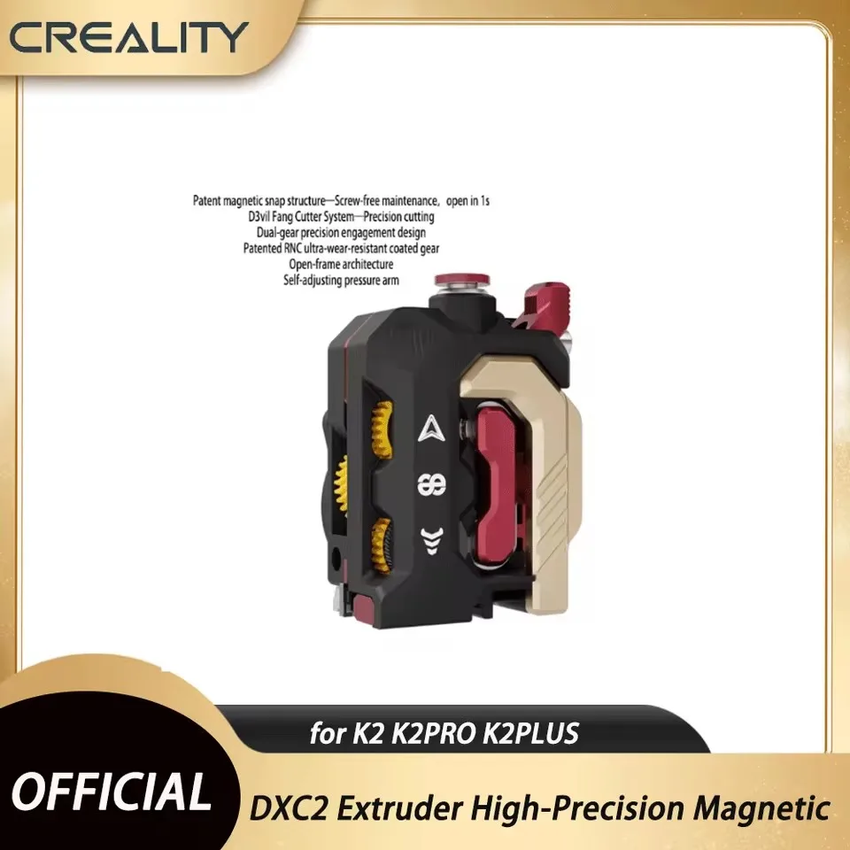 Creality Devil Design DXC2 Extruder Verbesserter Extruder Hochpräziser Magnetischer Schnellverschluss für K2 K2PRO K2PLUS 4008030133