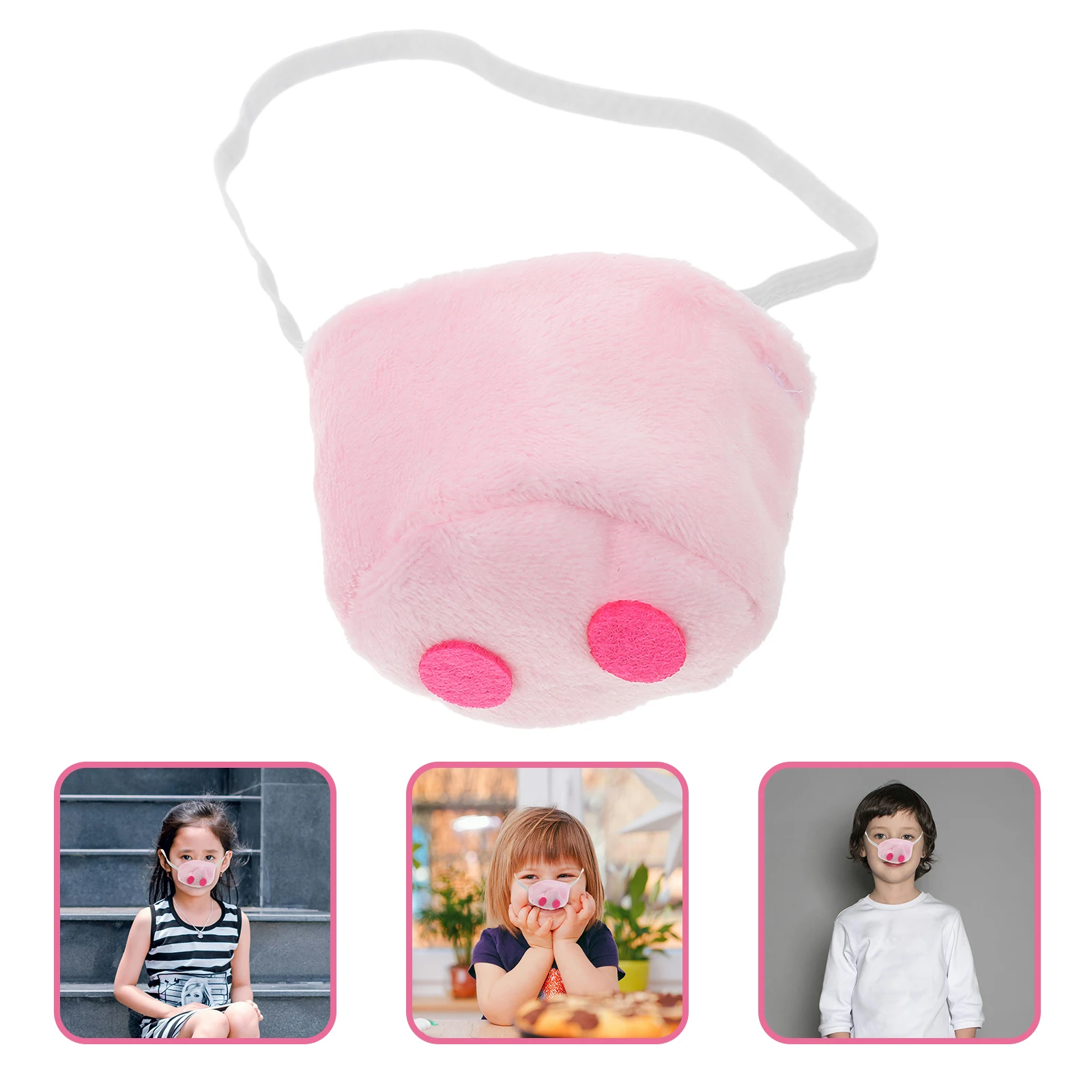 

1pc Adorable Pig Nose Cartoon Animal Cosplay Party Fancy Dress Carnival Halloween Spring Event Reusable Cloth Pp Cotton