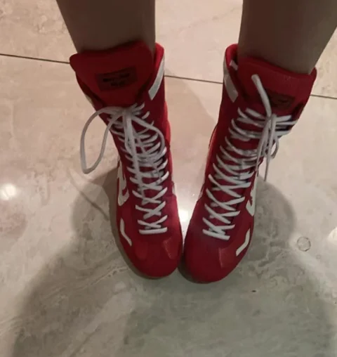 

Men's Women's Wrestling Shoes Boxing Shoes Training Shoes Anti-slip Wear-resistant Breathable Cushioning Shoes