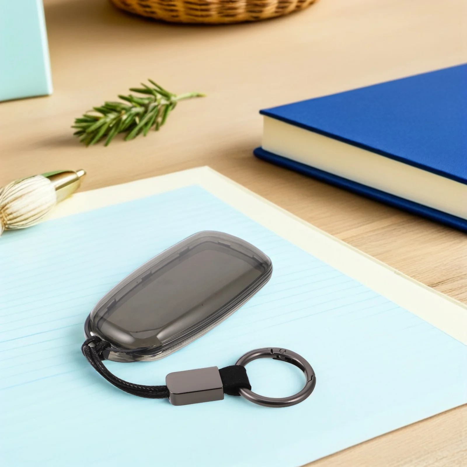 

Car Cover Tpu Transparent Black Key Fob Protector Case For Chery Keyless Entry Scratch Resistant Durable Fit Portable Design Key