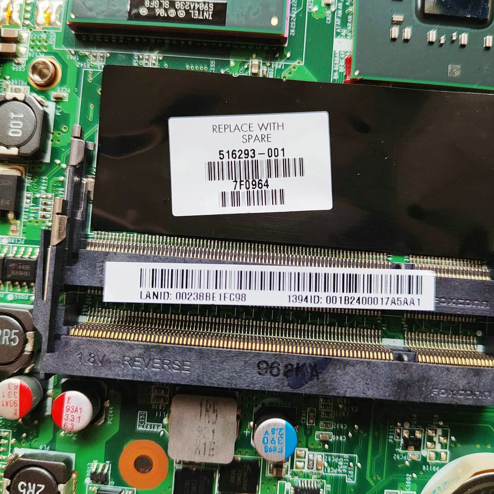 

516293-001 для HP DV7-2170US DV7T-2000 DV7-2173CL DV7-2002tx НОУТБУК DV7-2044CA DV7-2177CL Материнская плата ноутбука PM45 DDR2