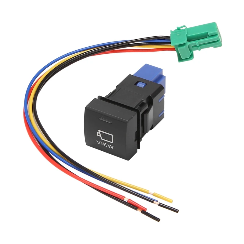 Car Camera View Button Camera Control Switch With Wire For Toyota Camry Xv70 2018 Avalon Rav4 2020 Prado 150