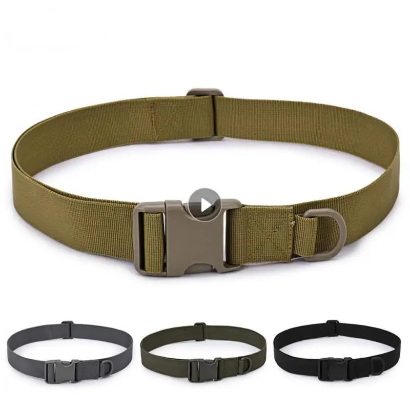 Multifunctional Belt Classic Versatile Anti Slip And Wear Resistant Rectangular Weaving Belts Mens Belt Army Combat Waist