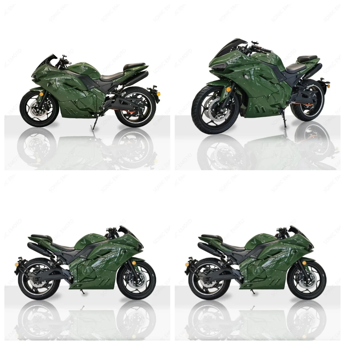 

2025 Новейший мотор-концентратор, 17-дюймовый электрический мотоцикл с широкими шинами и электромобилем большой мощности 3–10 кВт