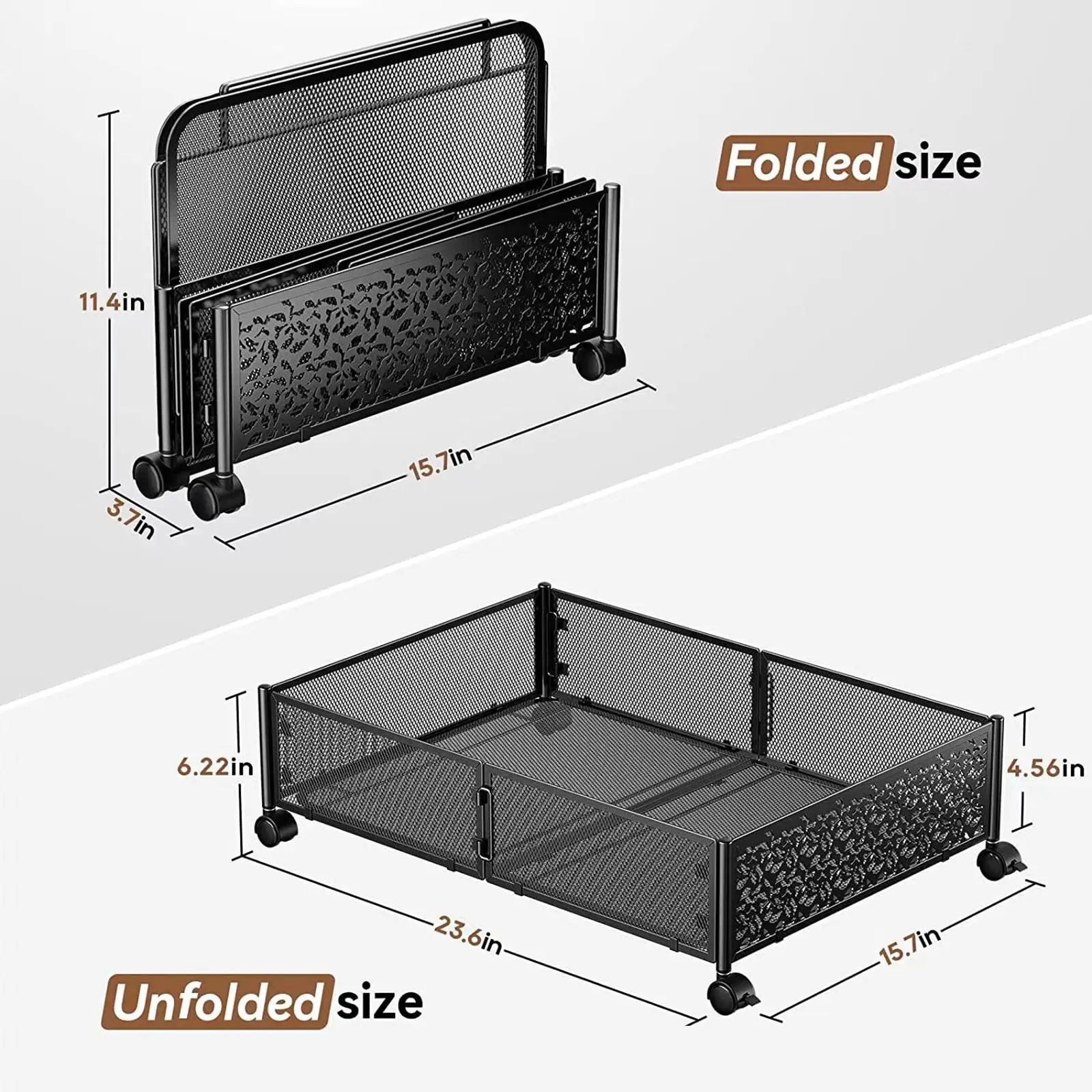 under Bed Storage Underbed Storage Container for Bedroom Drawer Blankets