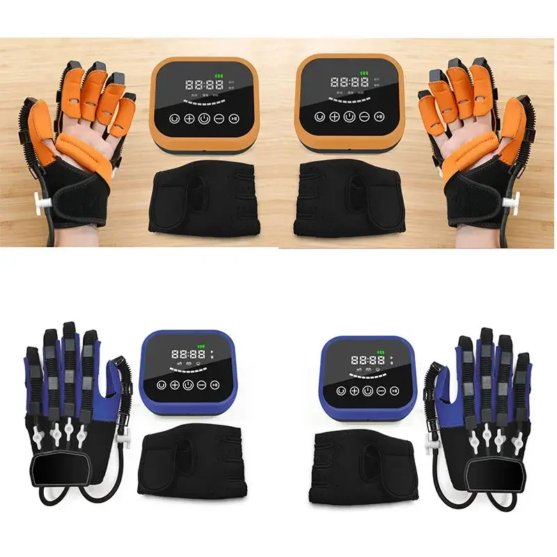 super september automatic trainer  electric  finger glove stroke hemiplegia rehabilitation robot gloves