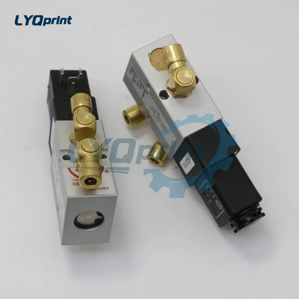 

Best Quality Heidelberg S9.184.1051 Pneumatic 4-2 Way Valve 6mm Push Fits x3 Brass Mouthpiece PRINTING MACHINE PARTS