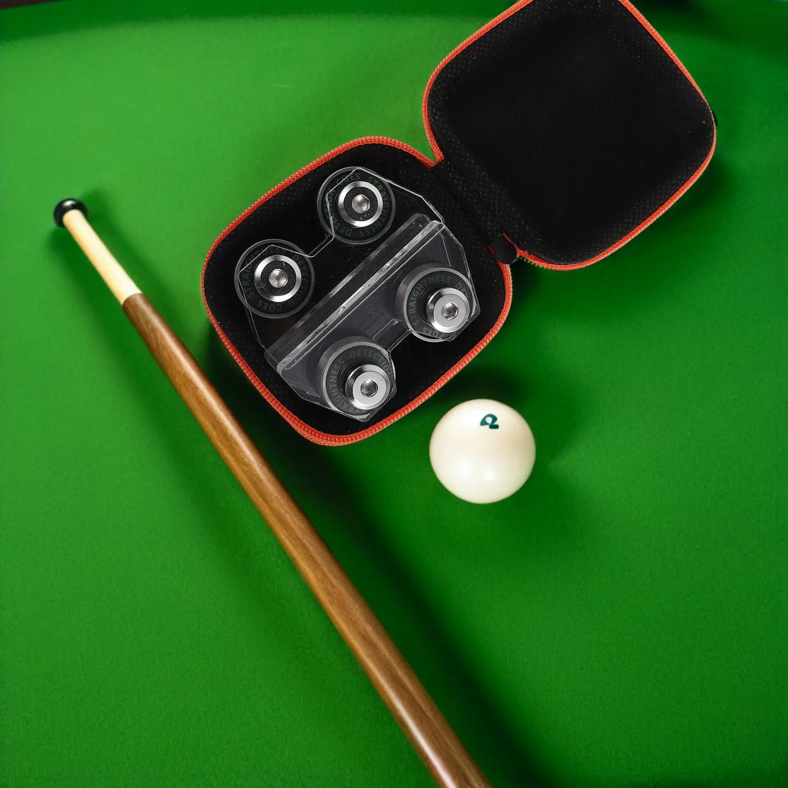 

Advanced Billiards Cue Inspection Tool Laser Assisted Straightness Checker for Pool Cue Maintenance Tuning and Quality Control