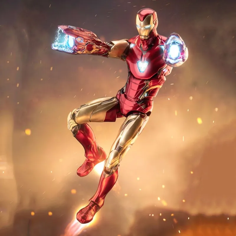 Zd Original Deluxe Iron Man Mk85 1.0 Mk85 2.0 Mark 85 Nano Armor 1/10 Action Figure Avengers Endgame Legends Toys Cool Gifts