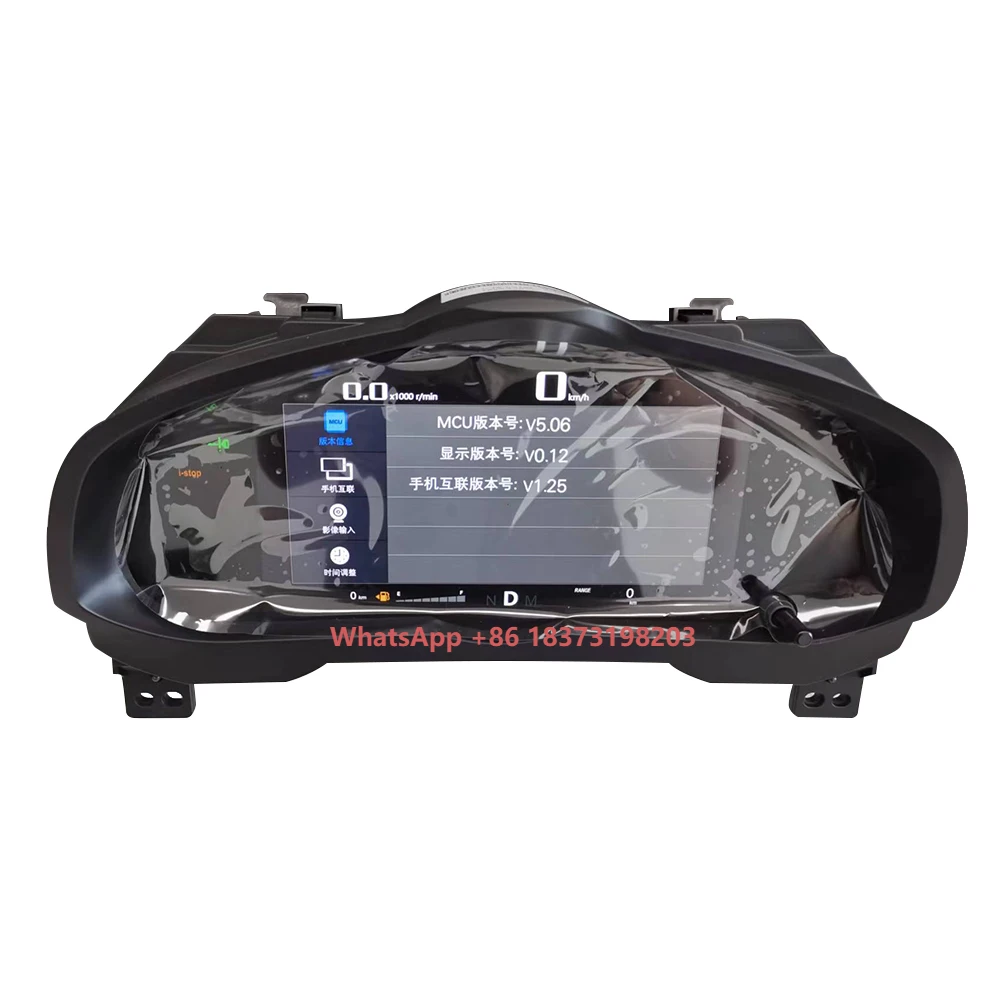 

12.3" Linux Operating System Car Instrument Panel LCD Digital Cluster for Mazda 3 Virtual Cockpit GPS Multimedia
