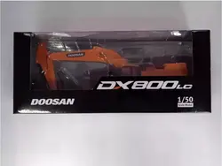 Collectible Alloy Model Toy 1:50 Scale Doosan DX800LC Hydraulic Excavators Engineering Machinery Diecast Model Toy Gift