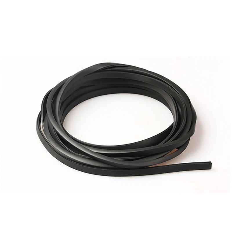 Picture 3: 1M H:8~20mm W:4~20mm U-shaped Rubber Sealing Strip Straight Angle Glass Card Strip Scratch Resistant Edging Strip U-Shaped Strip