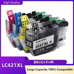 High Capacity LC421XL LC421 421XL Compatible Ink Cartridge For Brother DCP-J1050DW MFC-J1010DW DCP-J1140DW Printer
