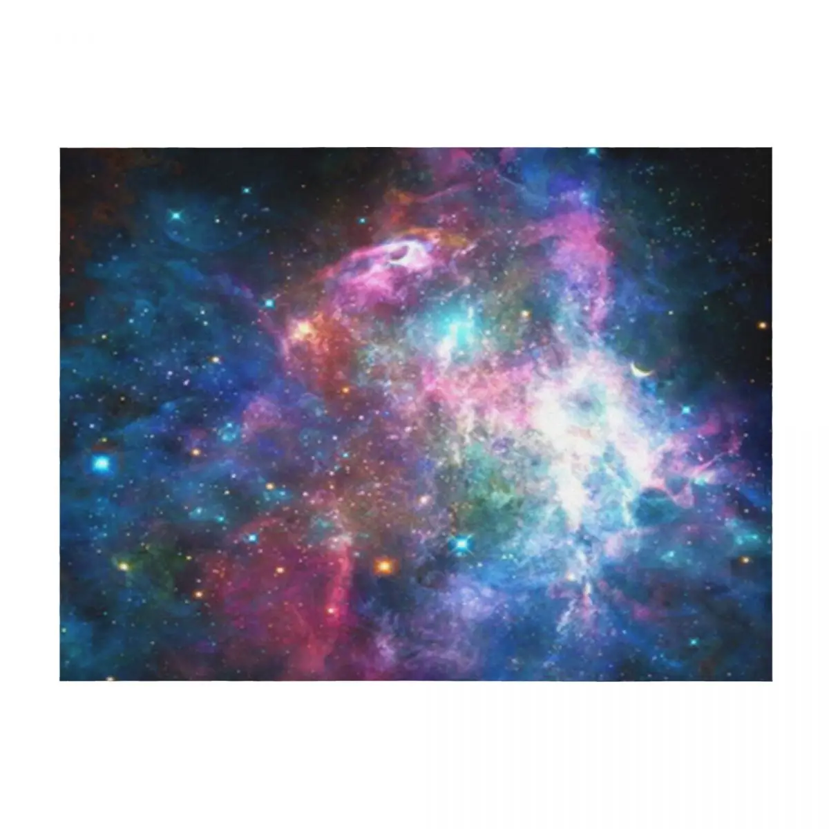 

Nebula Galaxy Print Throw Blanket Bed linens Moving Weighted valentine gift ideas Blankets