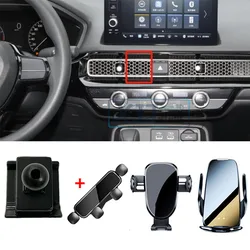 For Honda Civic 11th Gen 2022 2023 2024 Dedicated Car Phone Holder Base Collocation Mount Bracket Car Accessories