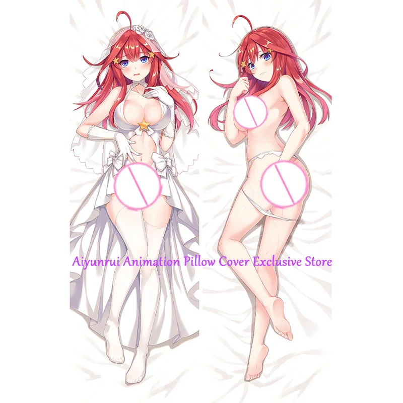 

Anime Pillow Cover Dakimakura Itsuki Nakano 2 Side Printed Hugging Body Pillowcase Cushion Cover Bedding Decor