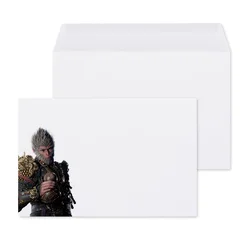 Zuoluo Customized Logo Black Myth Wukong Cardboard Envelope Packaging with Luxury Papers Wallet Envelope Gift Envelope Hold