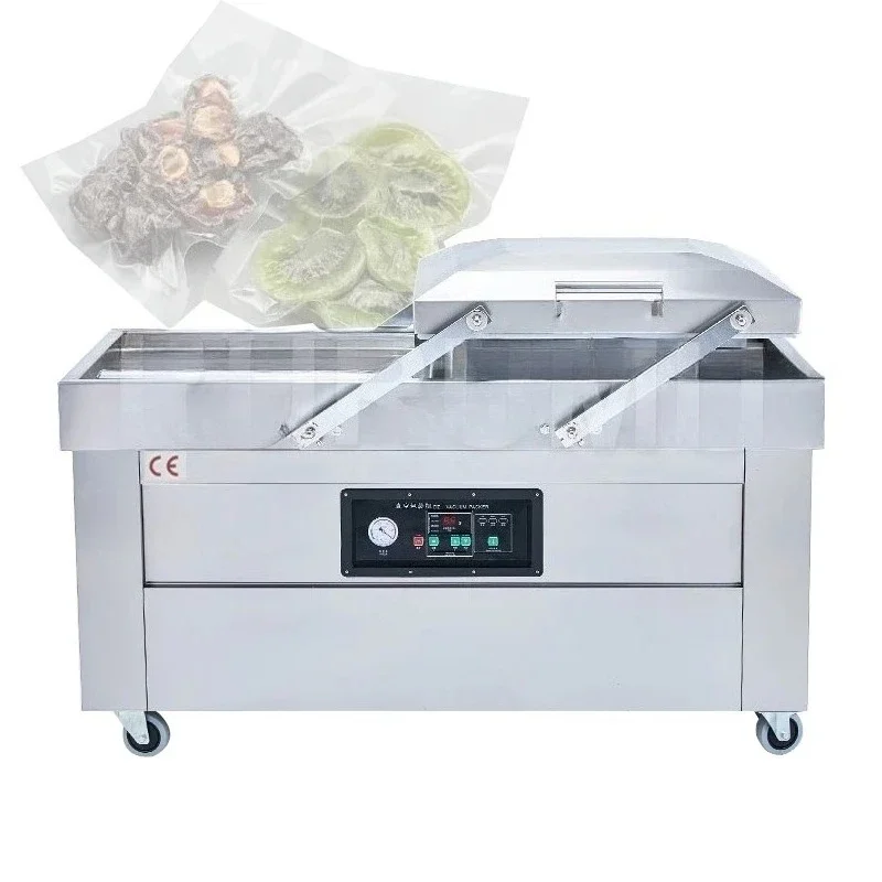 

Practical Floor Standing Large Capacity Food Fish Meat Beef Dried Fruit Fresh Keeping Packaging Vacuum Sealing Machine