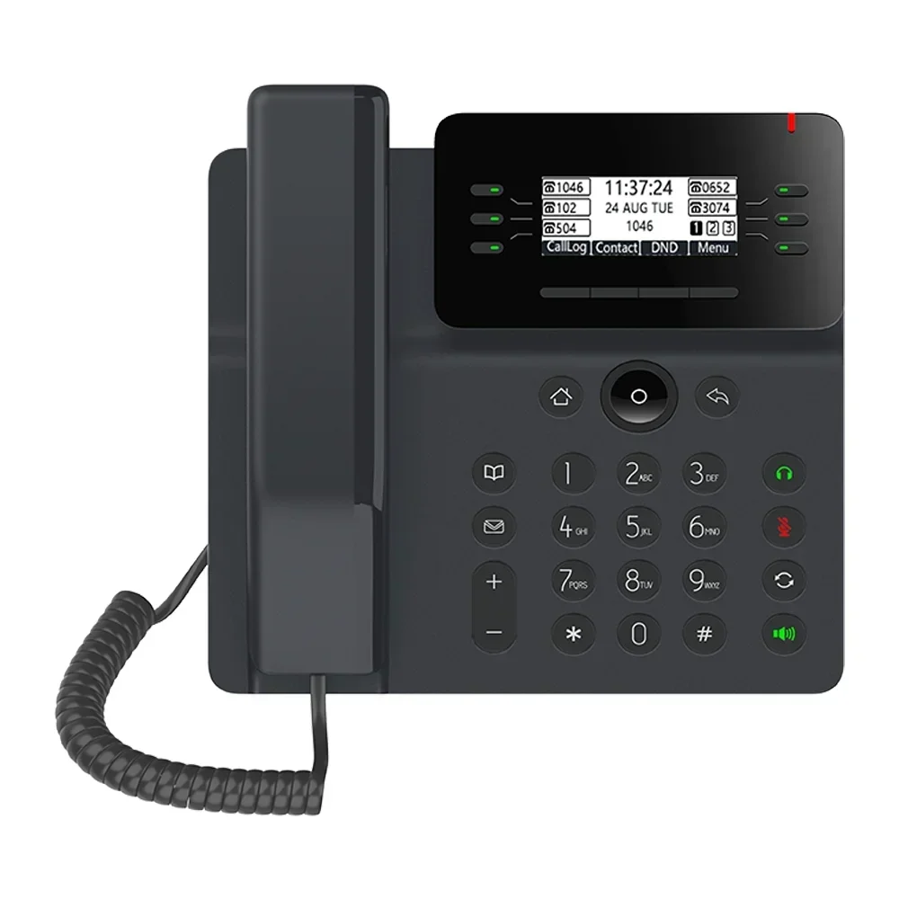 

2.7 Inch Graphical LCD Sip Desktop Voip Systems Wifi Phone Ip Telephone Voip Products Ip Phone Sip Phone