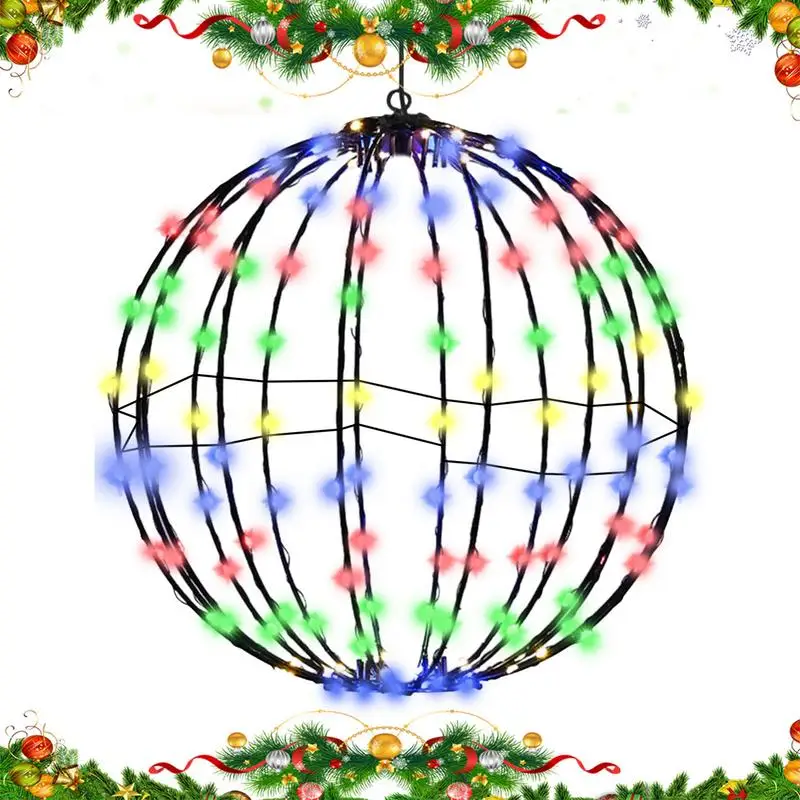 Kerstbollichten Rotan Bal Kerstbomen Lichtjes Globe Ball Fairy Garland Light Bruiloftsfeest Hanglamp