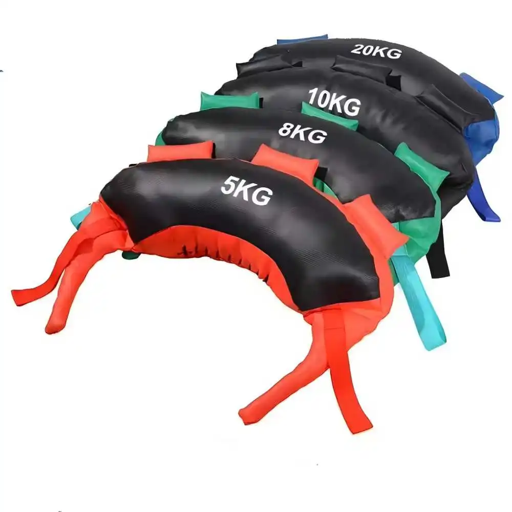 EMPTY BAG ONLY Bulgarian Power Bag Unfilled Shell No Filling Included 5-25KG PU Sandbag for MMA Strength Fitness Training