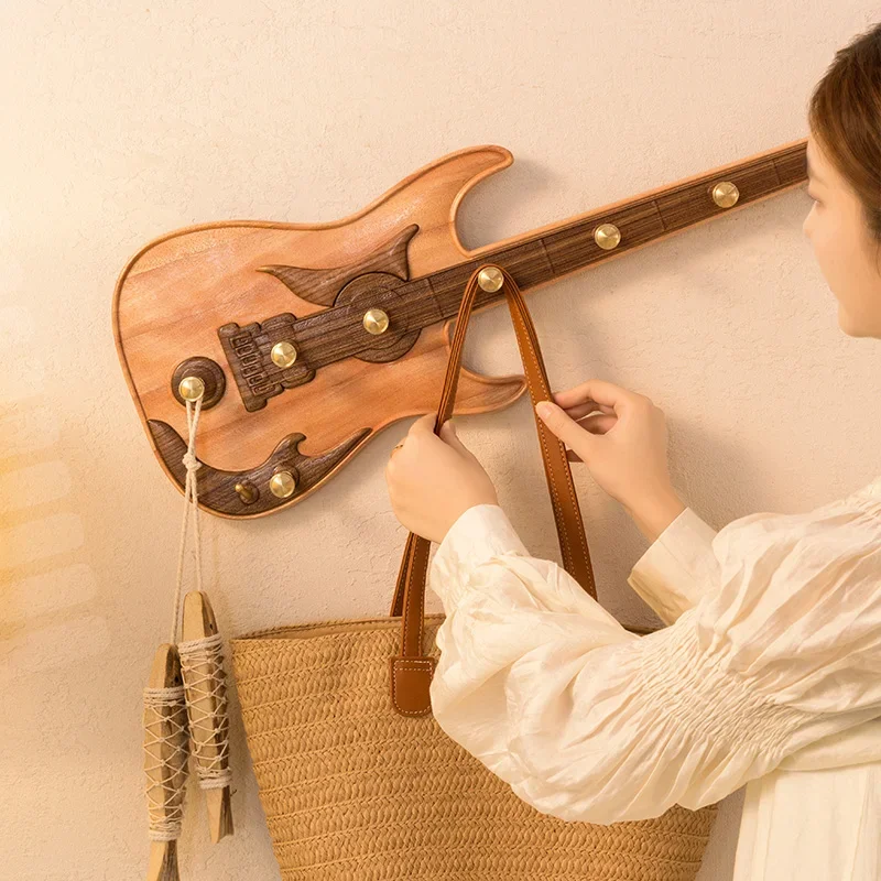 Wall decorative small objects, retro medieval creative musical instruments, wall hanging, hangers, hooks