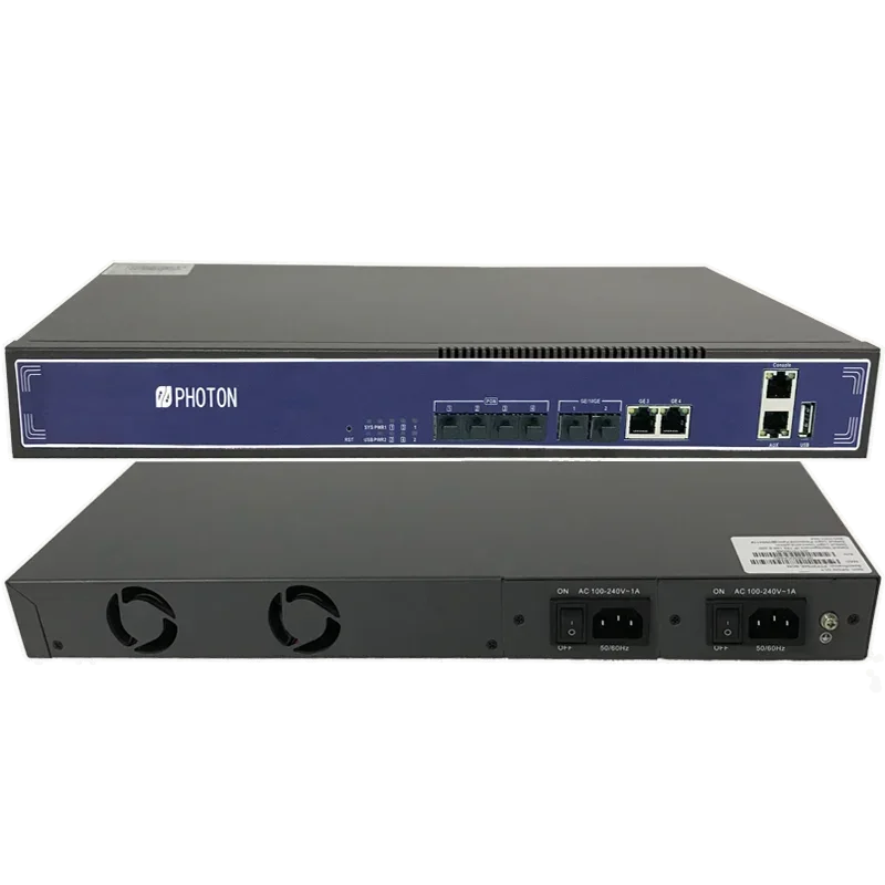 

Оптическое оборудование OLT GPON с 4 портами PTF3704E