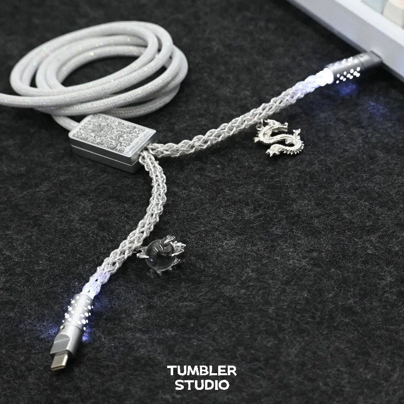 Magnetic Switch Keyboard Cable Custom 8K Return Rate 32K Scanning Rate CNC Aluminum Ergonomic Mechanical Keyboard Accessories