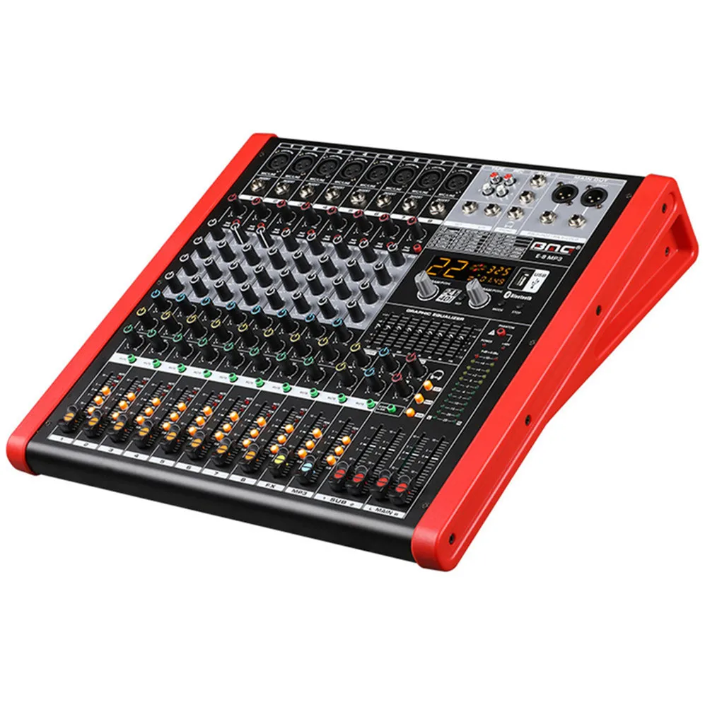 BMG E-12 MP3 mixing console 12 channel audio mixer controller For professional music production