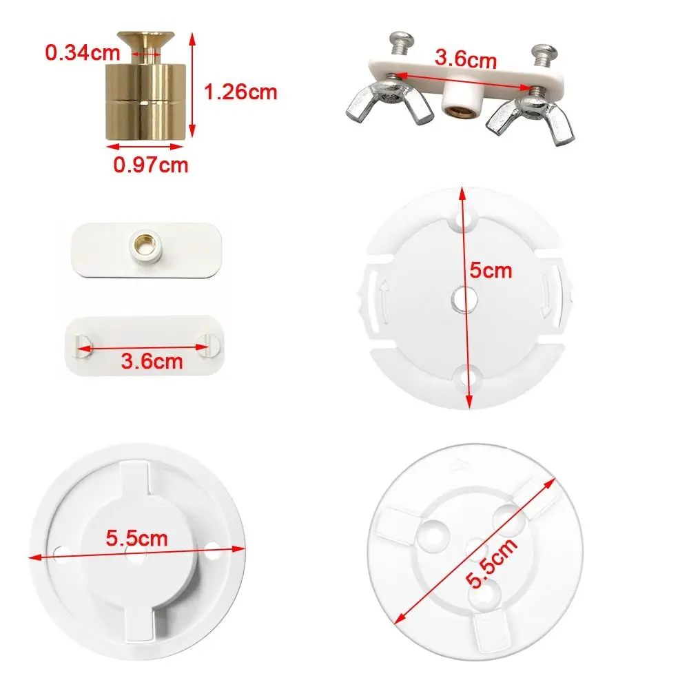 360° Rotation Mini Camera Holder Adjustable No Punching Smart Camera Mount Clip Fixation Camera PTZ Stand