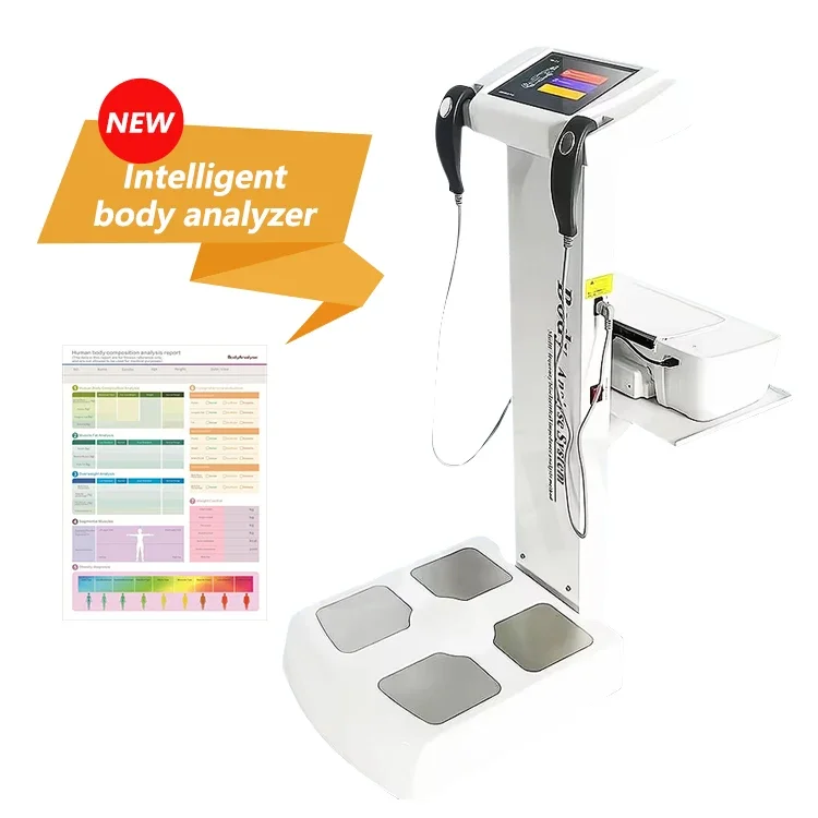 Human Body Elements Analyzer Bioimpedance Body Fat Analyzer Test Report Sheet Scale Health Analyze Weight Scale Smart Human