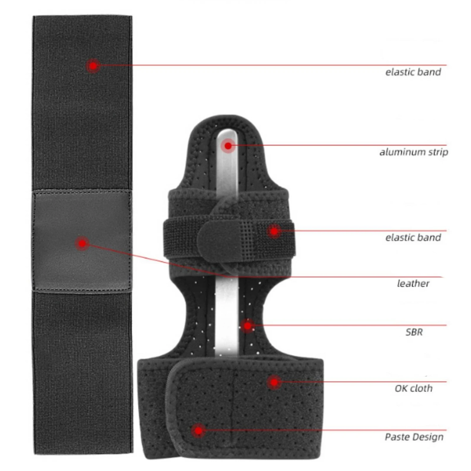 Sangle d'assistance pour swing de golf, support de poignet réglable avec bande en aluminium, aide à l'entraînement, taille unique, durable pour les golfeurs