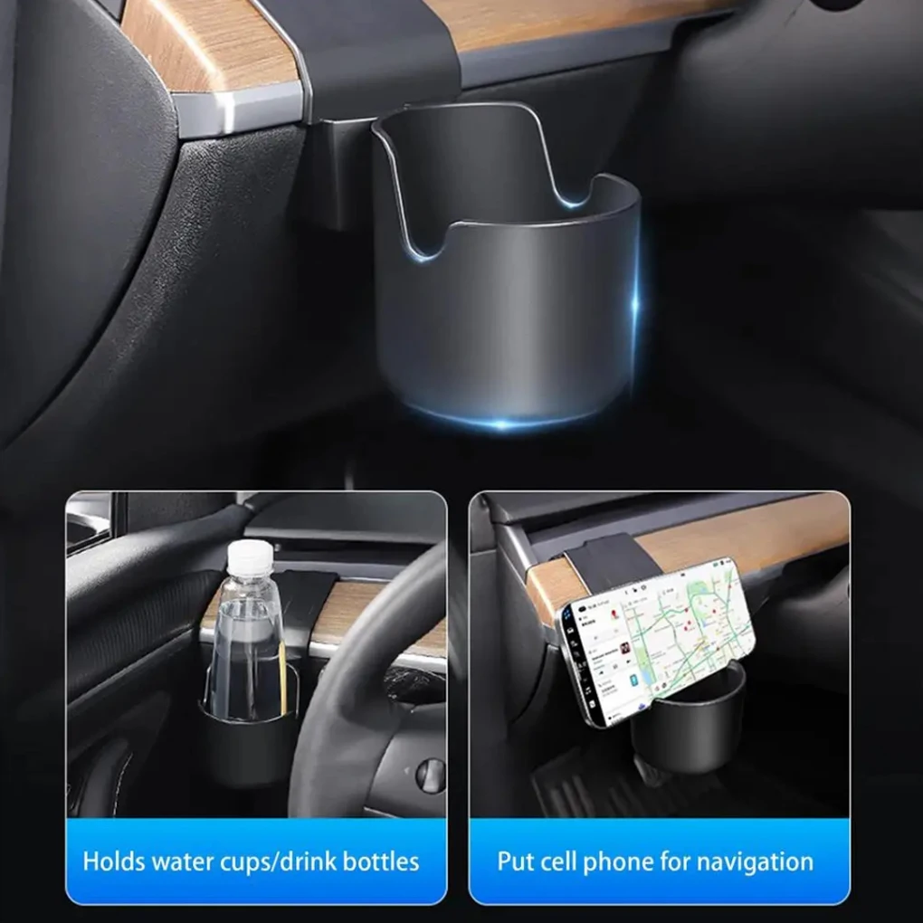 ABS Car Drink Cup Holder Container Hook Window Door Mount Universal Water Bottle Cup Stand for Auto Truck Interior Organizer