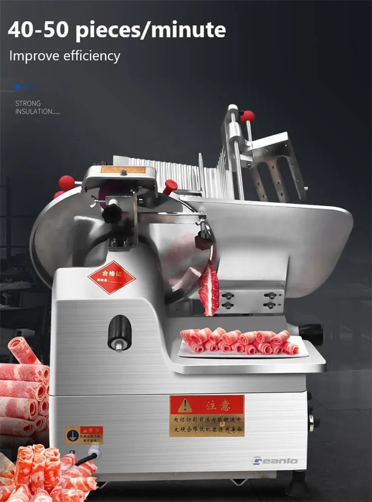 Automatic Frozen Meat Slicer/Beef Mutton Roll Slices Cutting Machine Manual Frozen Meat Slicer/Mini Frozen Meat Slicer Machine