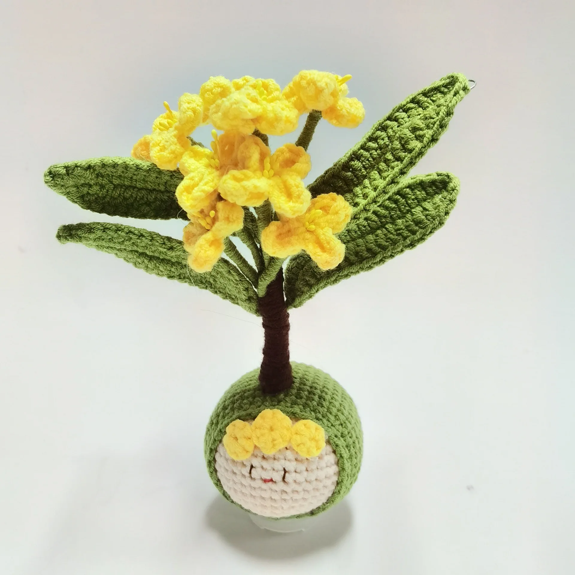 

Hand-crocheted finished products Creative immortal flowers Holiday gifts Ornament wool products