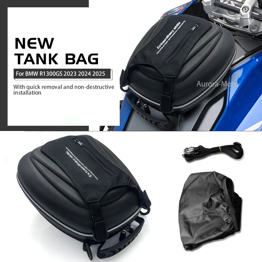 

For BMW R1300GS R 1300GS R 1300 GS 2023 2024 2025 Tank Bag Motorcycle Navigation Bags Waterproof Bag Tanklock Accessor