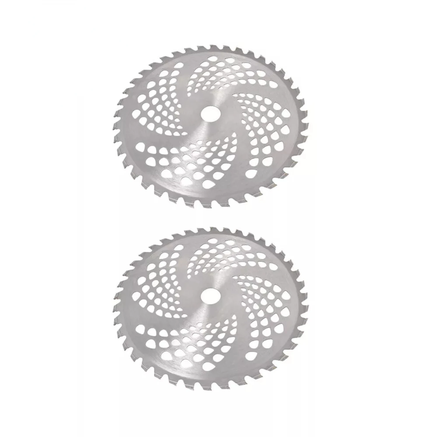 2 Pack 10 Inch x 40T Carbide Tip Brush Blades Fits For Cutter Trimmer Weed Eater