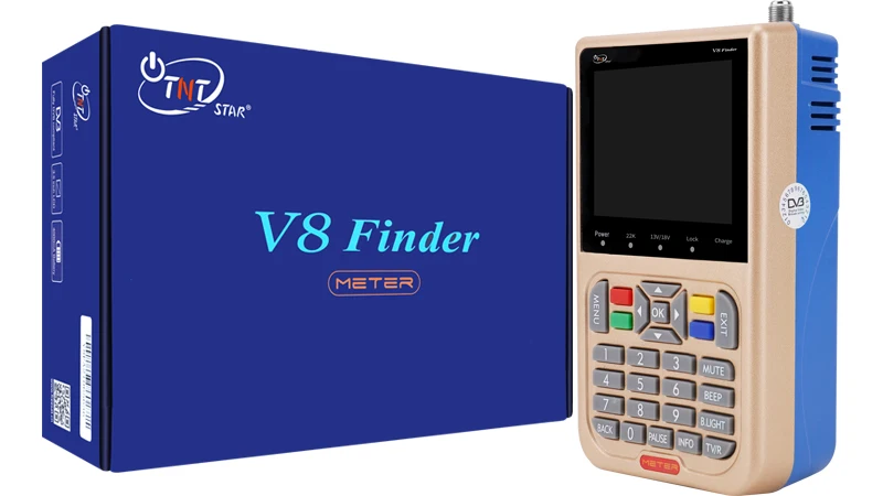 

GTMEDIA V8 Satellite Finder Meter DVB--S2 ( FindSAT VF6916) TV Signal +Spectrum Meter