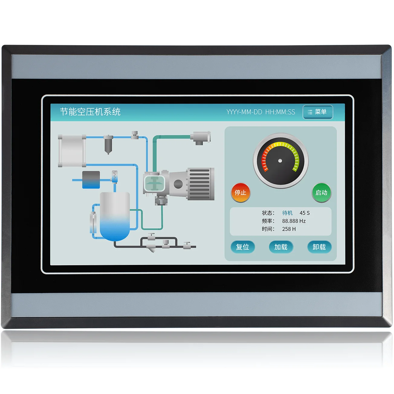 

Lavichip 7 Inch Display LCD Industrial HMI