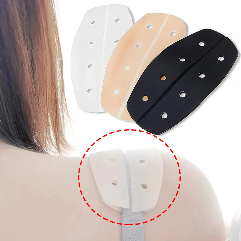 

1pair Underwear Soft Shoulder Pads Silicone Bra Straps Anti-Slip Pads Lingerie Belts Holder Cushions Women Intimate Accessories