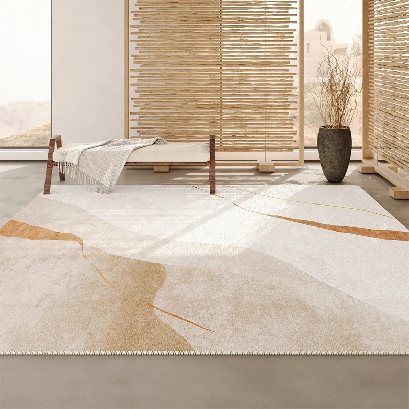 Modern Living Room Carpet Bedroom Bedside Japanese Style Floor Mat Nordic Printed Sofa Coffee Table Floor Rug Home Study Room