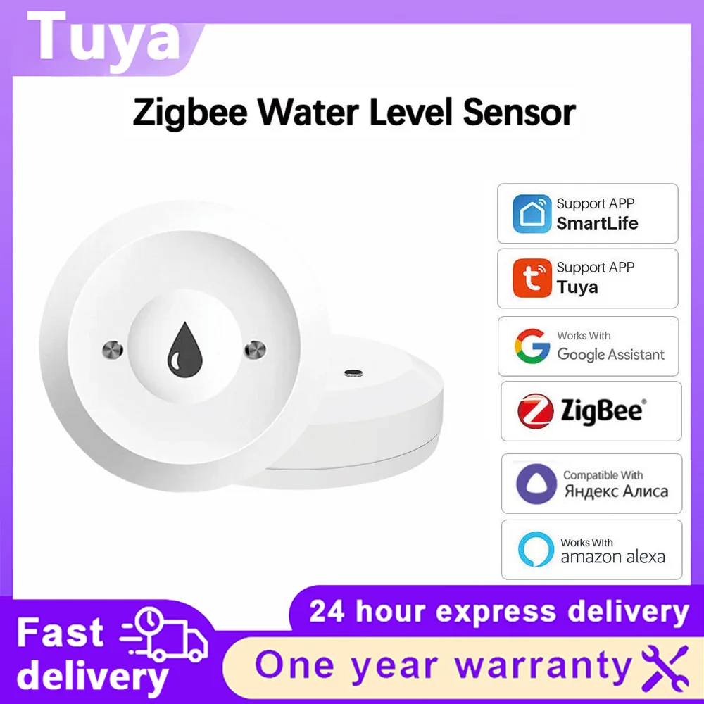 zigbee30-tuya-漏水検知センサー-2つの検知モード-音声アラート-遠隔監視-家庭用水漏れ安全アラーム