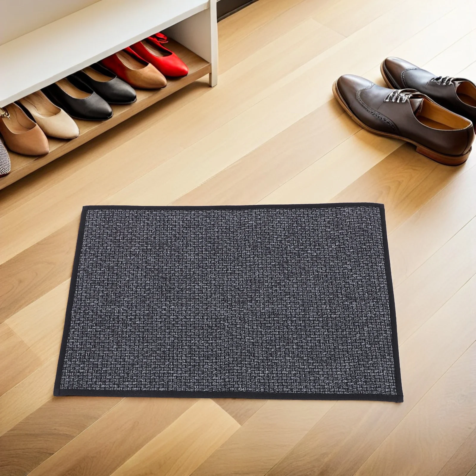 

Quick-drying Anti-slip Bathroom Mat Mats Transparent Blended Absorbent Floor for