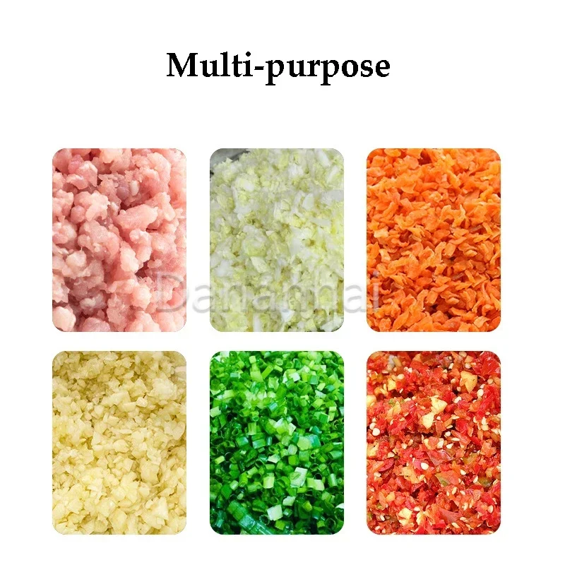 Tagliaverdure da tavolo commerciale Tritatutto per carne fresca multifunzionale in acciaio inossidabile