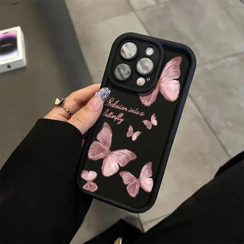 Butterfly Case for Infinix Note 30 GT 10 Pro Hot 40 30i 30 20 10 Play 40i Zero 30 Tecno Camon 20 Spark 10 20C Smart 8 7 Cover