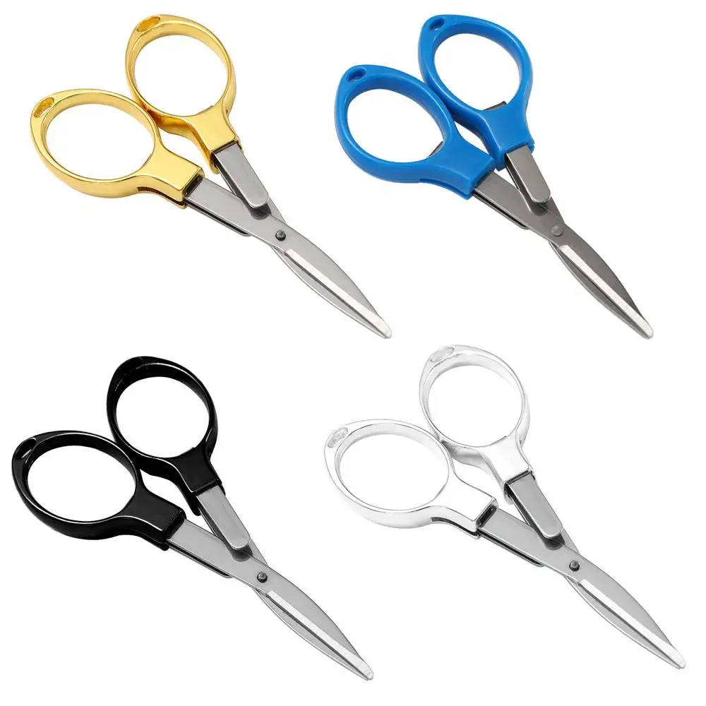 

Portable Folding Fly Fishing Stainless steel Fishing Tackle Gear Nipper Line Scissors Fishing Line Cutter Clipper